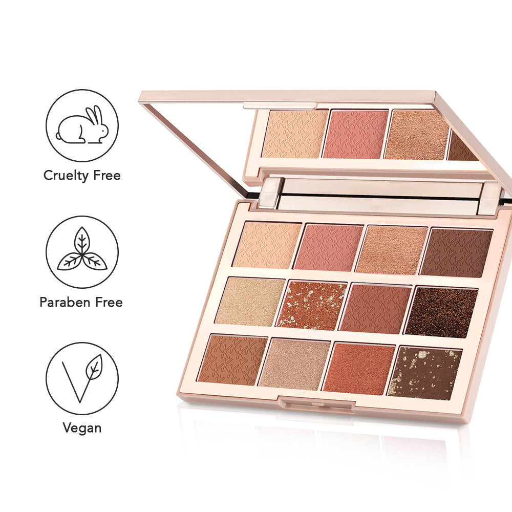 Multi Texture Eyeshadow Palette - Sunkissed