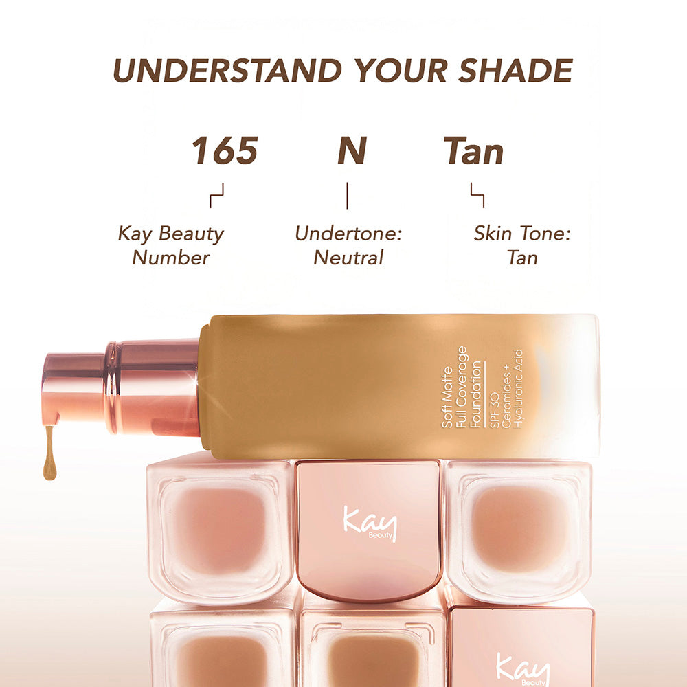 Soft Matte Full Coverage Foundation - 165NTan