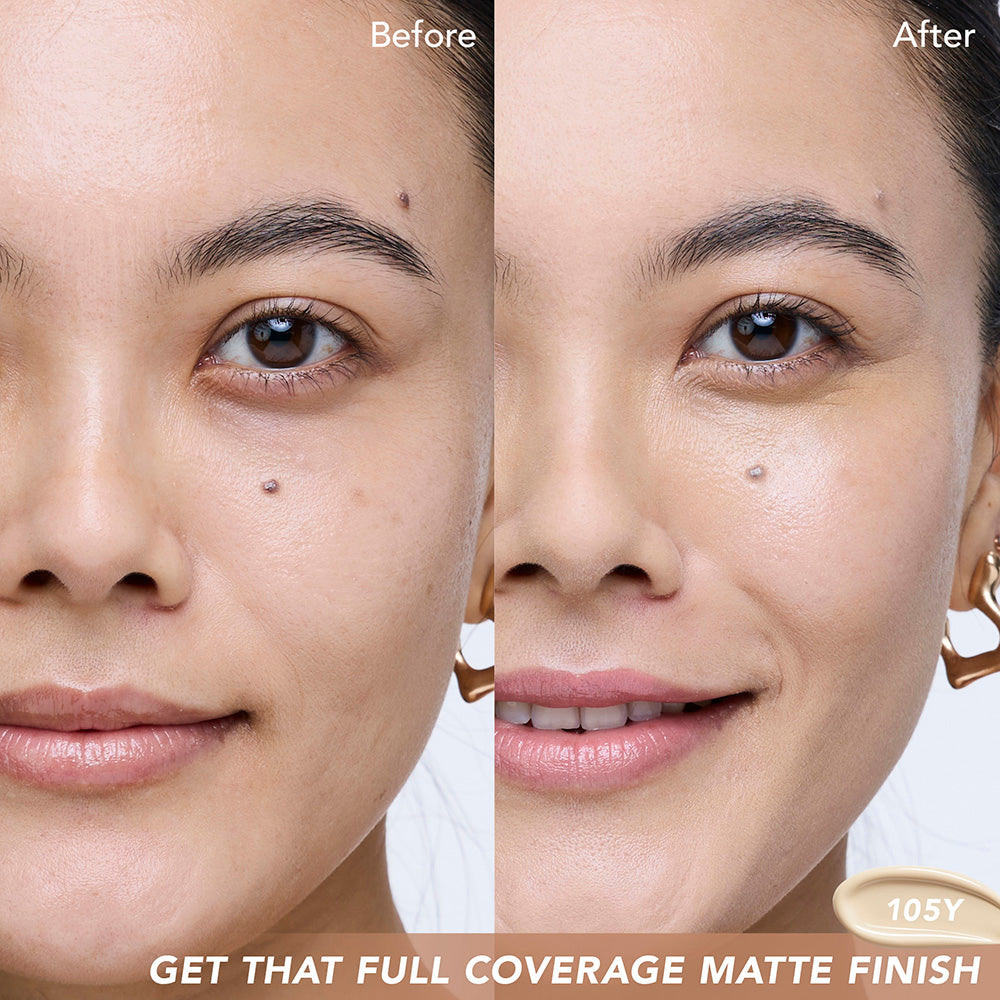 Soft Matte Full Coverage Foundation - 105YLight