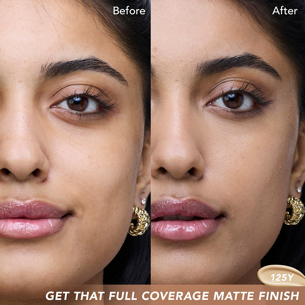 Soft Matte Full Coverage Foundation - 125YMedium