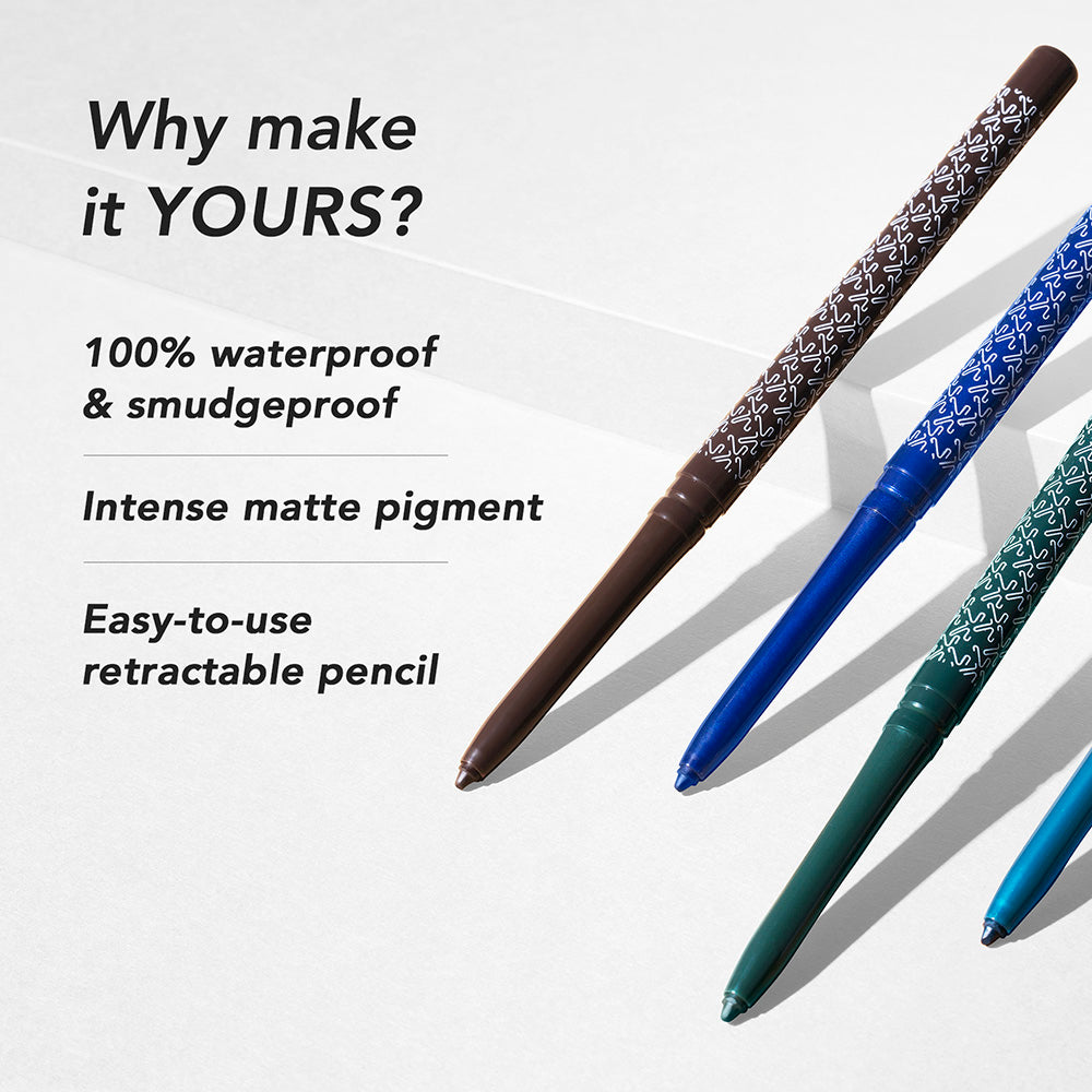 24HR Coloured Matte Kajal- Blue