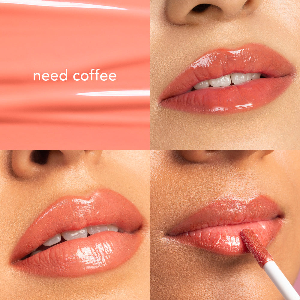 FullFill Lip Plumping Gloss - Need Coffee