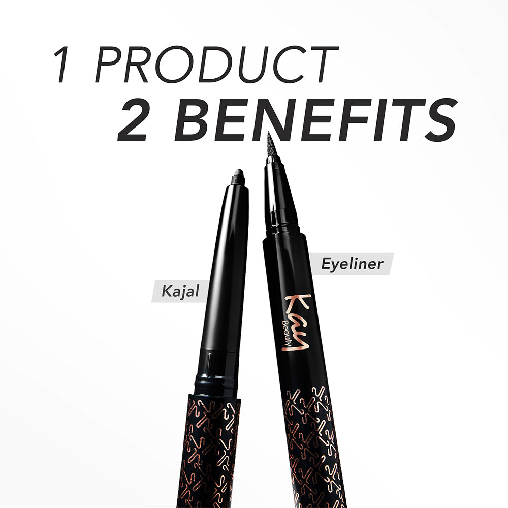 Intense Black 24H Kajal Eyeliner Duo