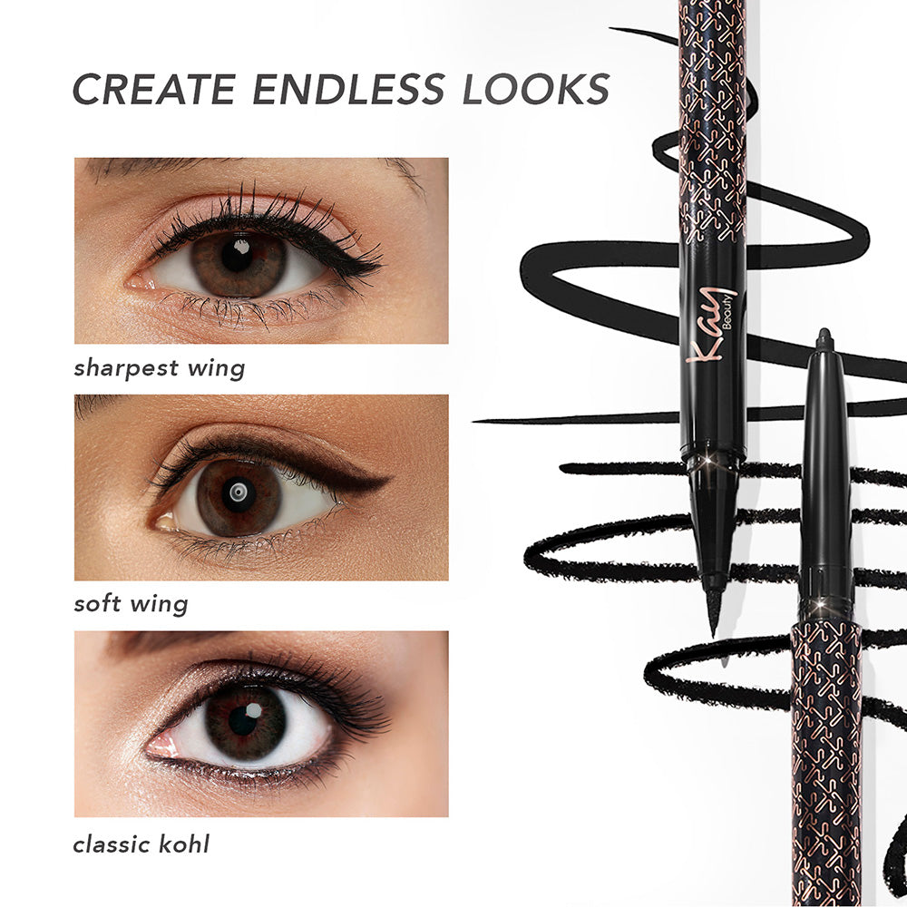 Intense Black 24H Kajal Eyeliner Duo