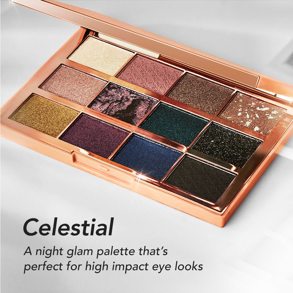 Multi Texture Eyeshadow Palette - Celestial