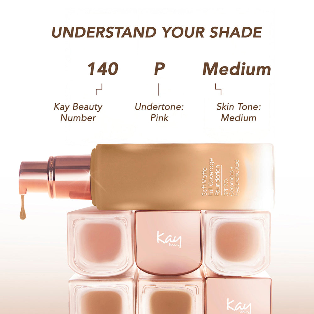 Soft Matte Full Coverage Foundation - 140PMedium