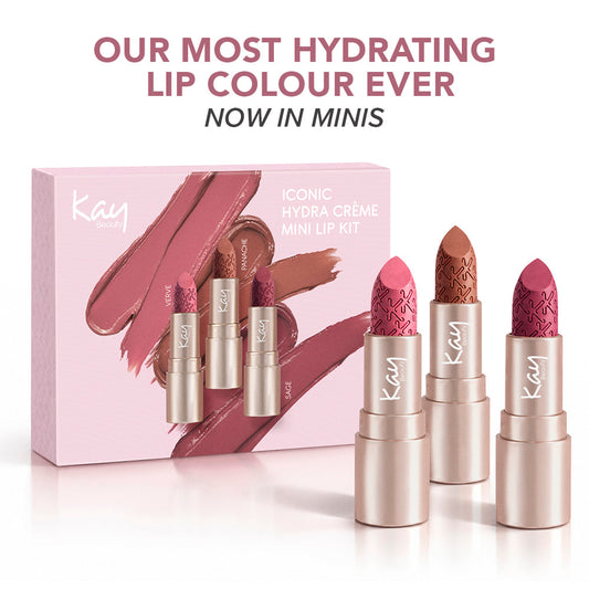 Hydra Creme Mini Lipstick Combo Kit - Set of 3 - Panache, Sage, Verve