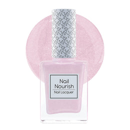 Nail Nourish Glitter Pastel Nail Enamel Polish - Pink Stardust