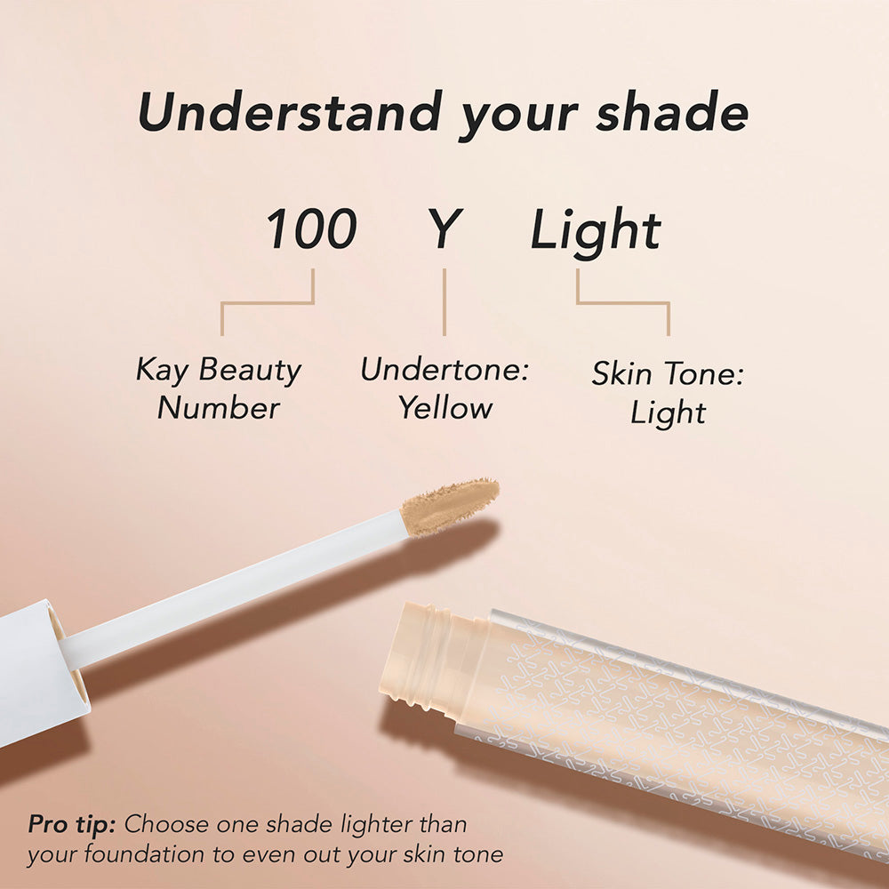 HD Liquid Concealer - 100Y Light