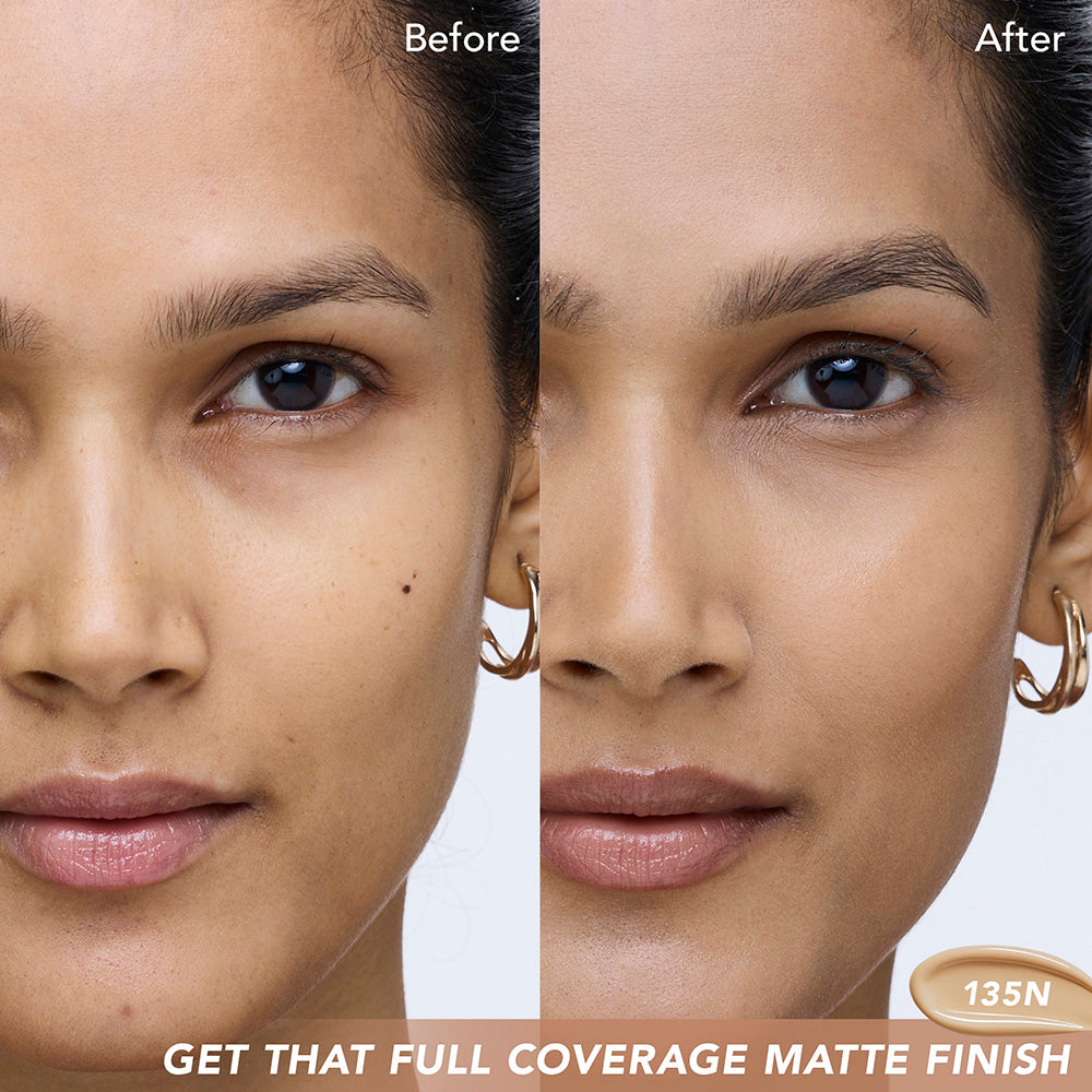 Soft Matte Full Coverage Foundation - 135NMedium