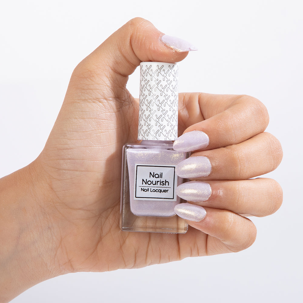 Nail Nourish Glitter Pastel Nail Enamel Polish - Shooting Unicorn