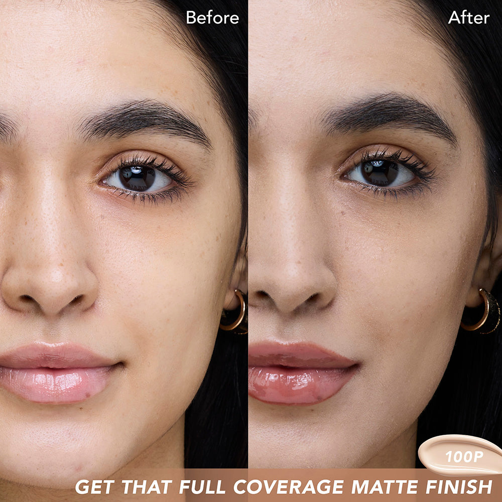 Soft Matte Full Coverage Foundation - 100PLight