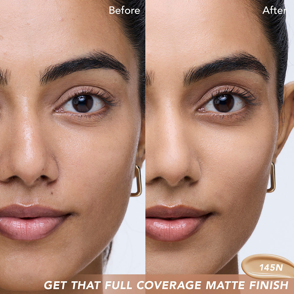 Soft Matte Full Coverage Foundation - 145NMedium