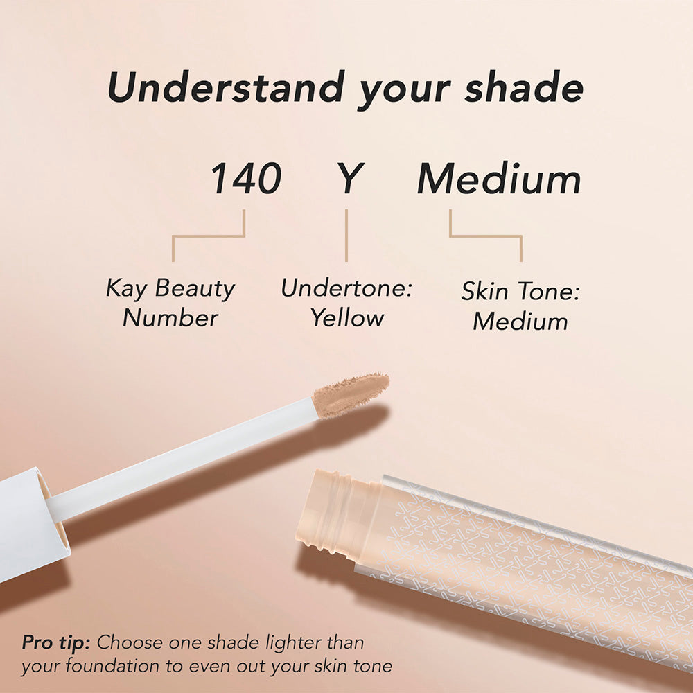 HD Liquid Concealer - 140Y Medium