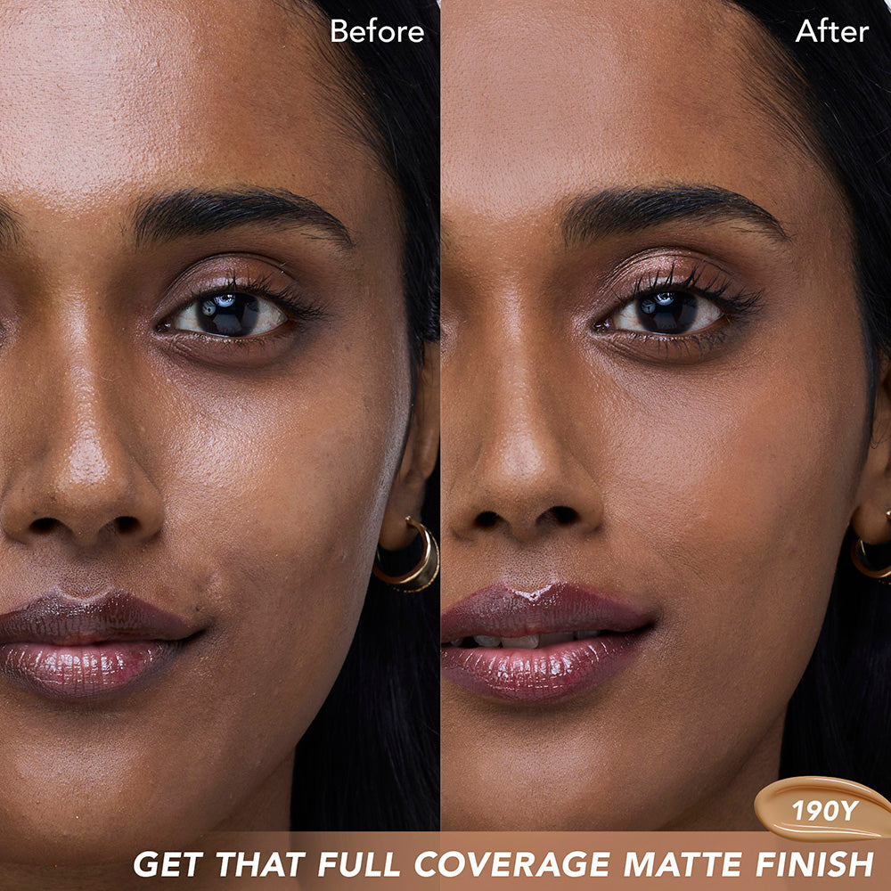 Soft Matte Full Coverage Foundation - 190YDeep