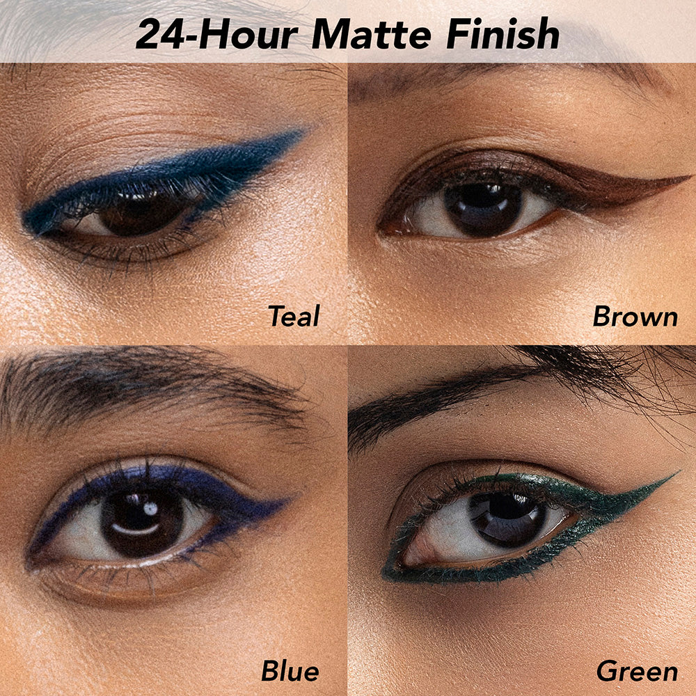 24HR Coloured Matte Kajal - Teal
