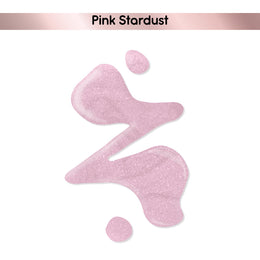 Nail Nourish Glitter Pastel Nail Enamel Polish - Pink Stardust