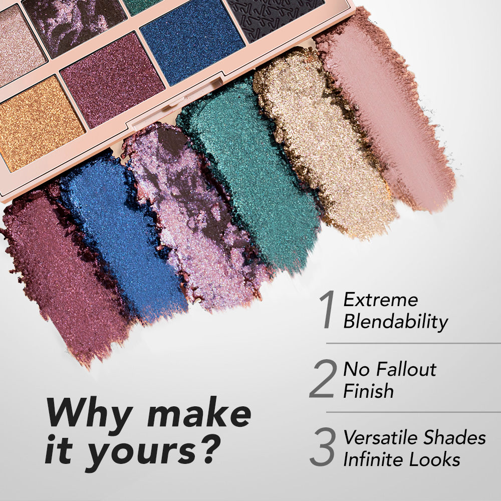 Multi Texture Eyeshadow Palette - Celestial