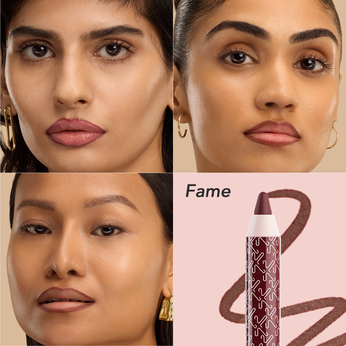 Matte Action Line & Fill Lip Pencil - Fame