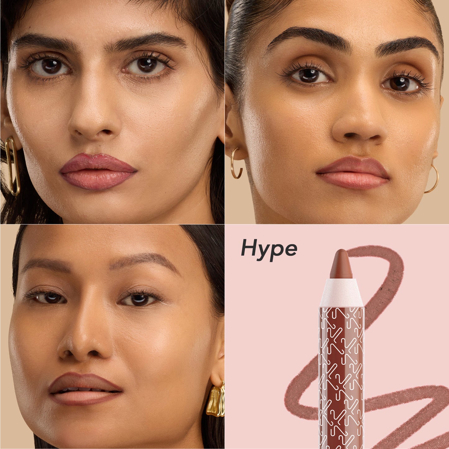 Matte Action Line & Fill Lip Pencil - Hype
