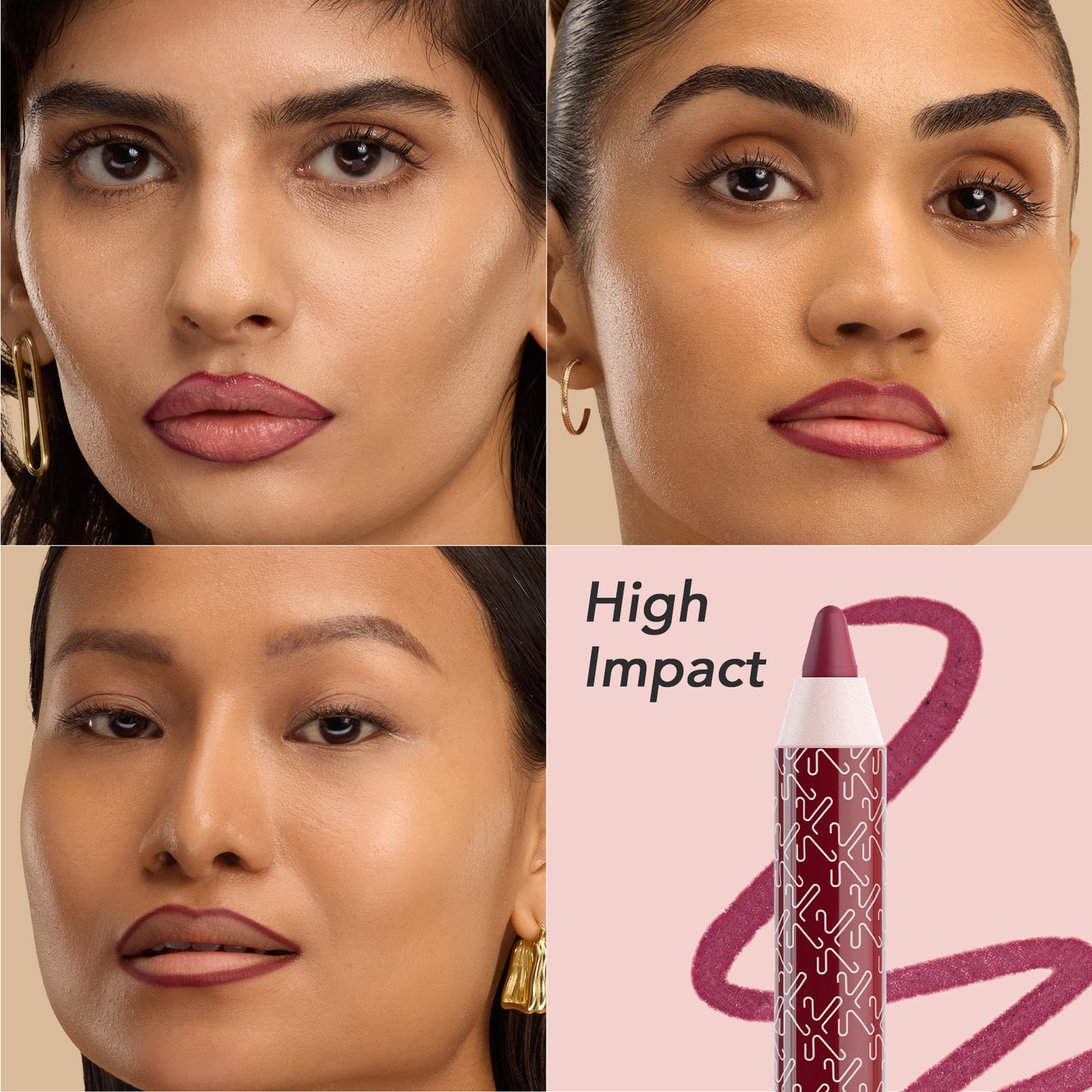 Matte Action Line & Fill Lip Pencil - High Impact