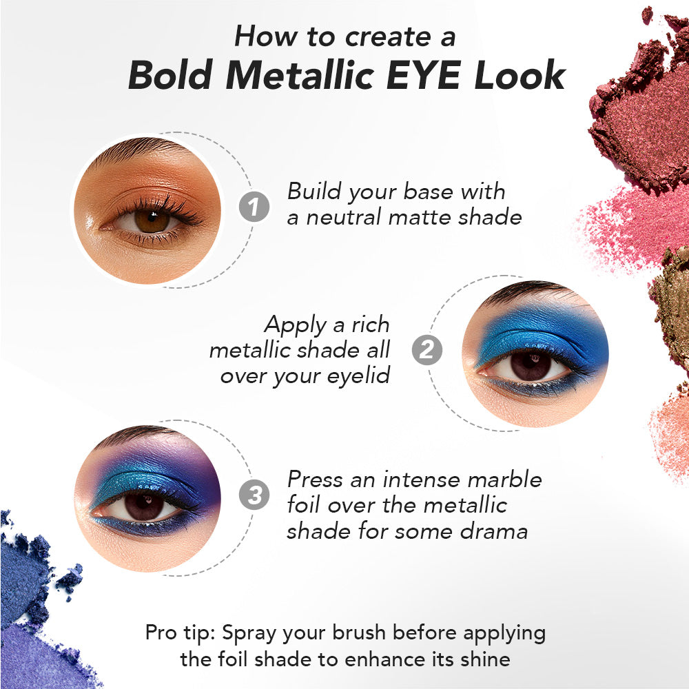 Multi Texture Eyeshadow Palette - Celestial