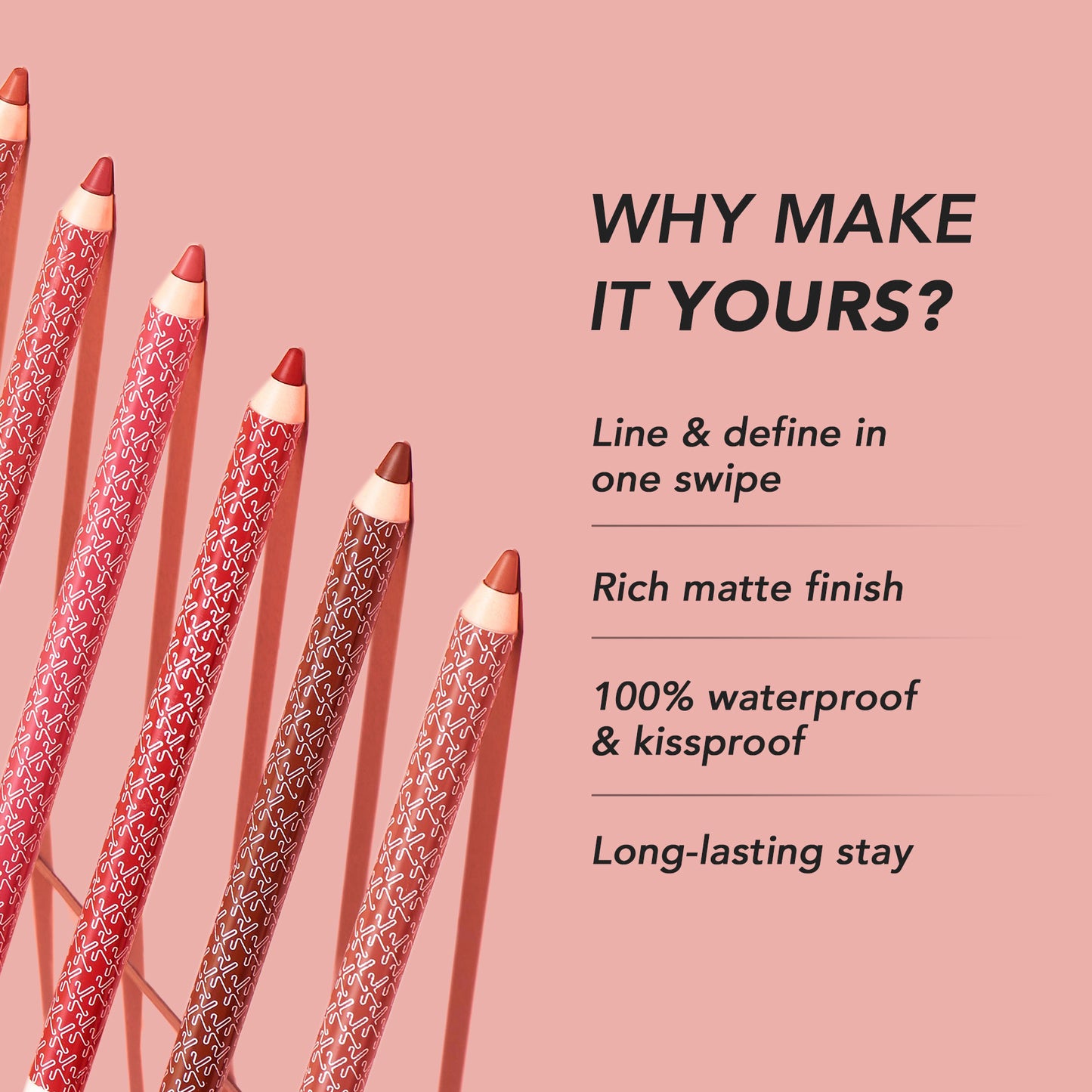 Matte Action Line & Fill Lip Pencil - Sensational