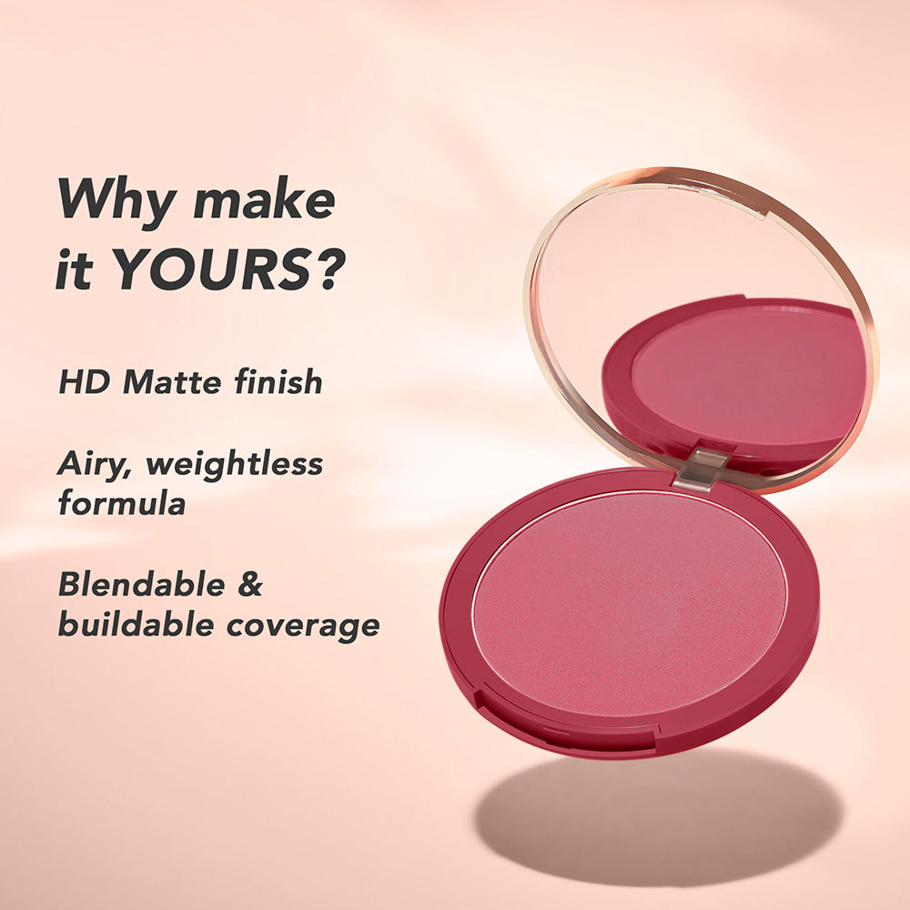 Kay Beauty Matte Blush - Tickled Pink