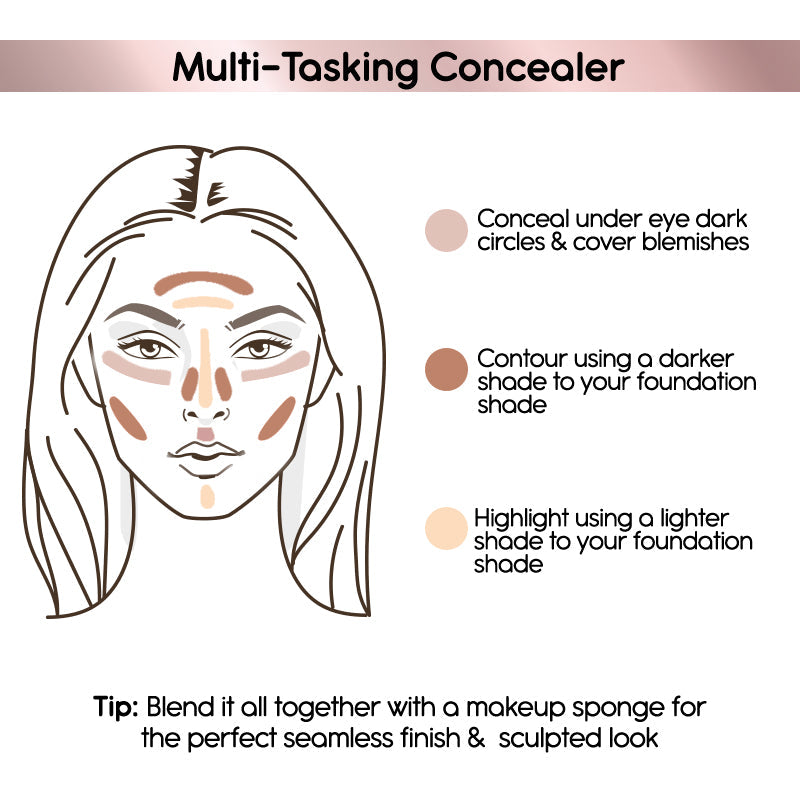 HD Liquid Concealer - 190Y Deep