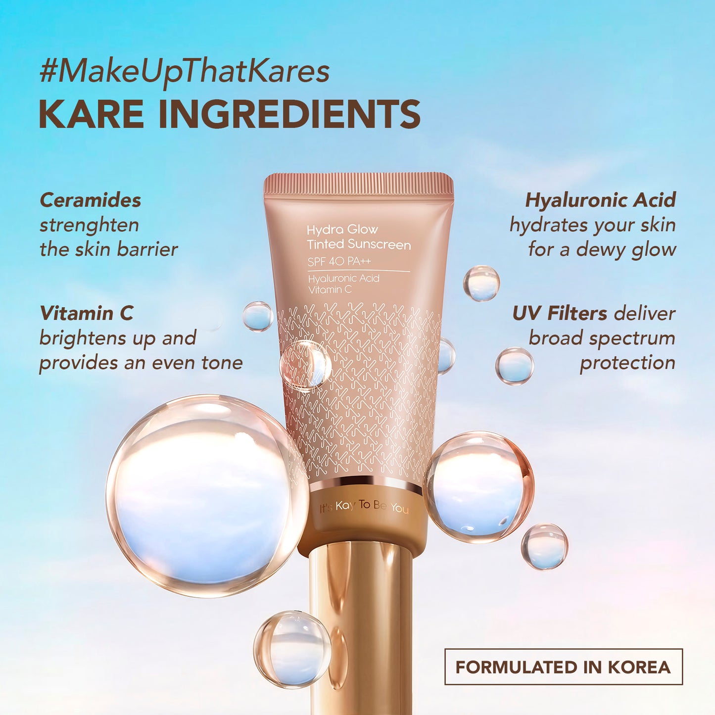 Hydra Glow Tinted Sunscreen SPF 40 PA++