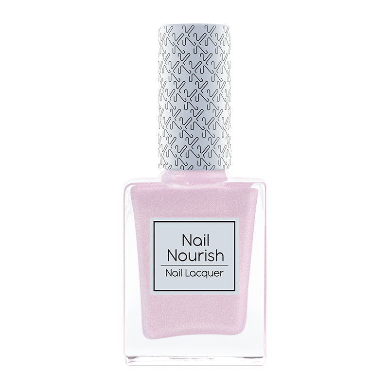 Nail Nourish Glitter Pastel Nail Enamel Polish - Pink Stardust