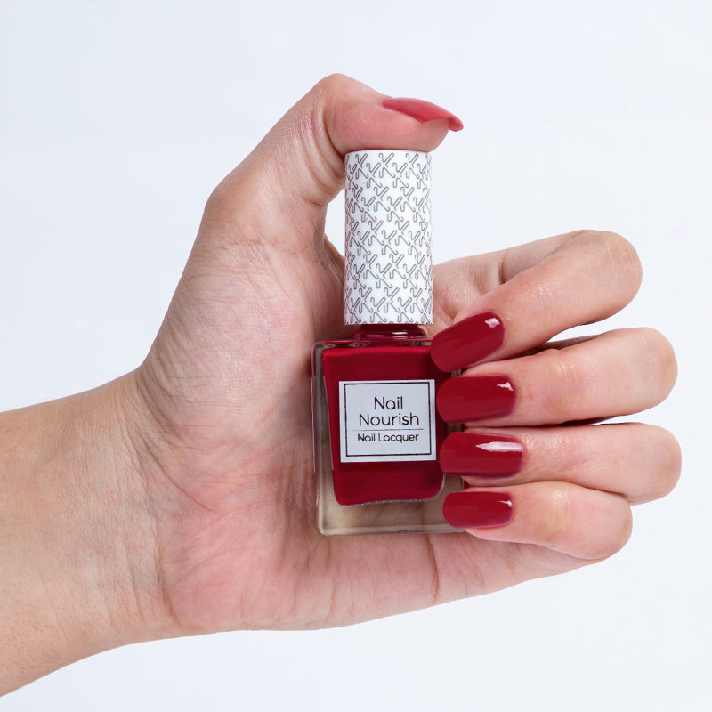 Nail Nourish Nail Lacquer - Crimson Hue 35